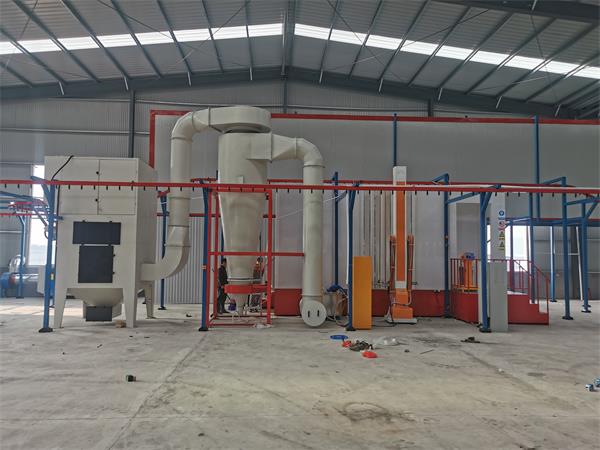 漁具噴涂流水線