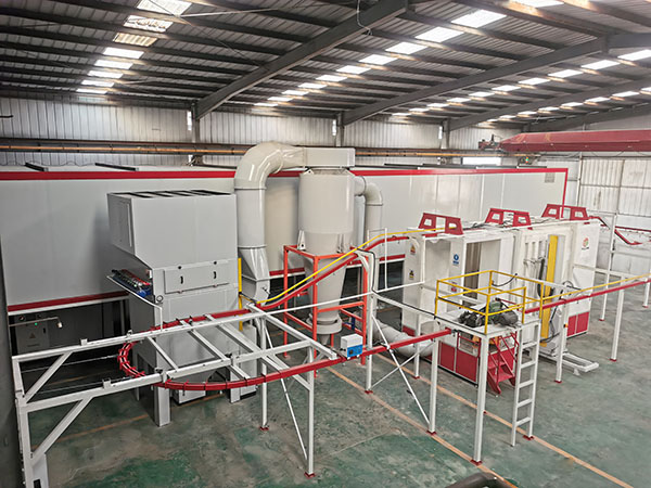 淄博釣臺(tái)噴涂流水線(xiàn)